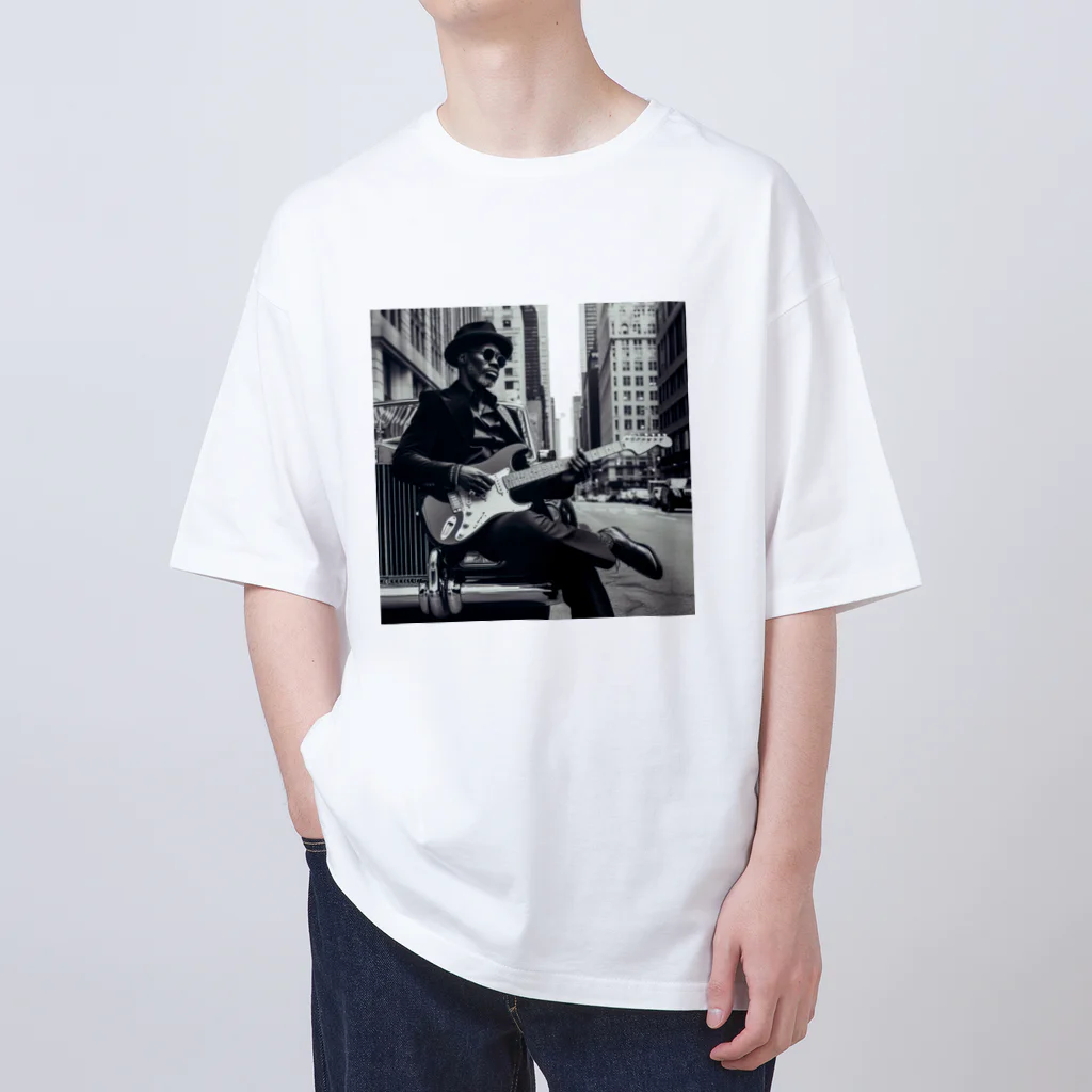 age3mのロールスロイスブルース Oversized T-Shirt