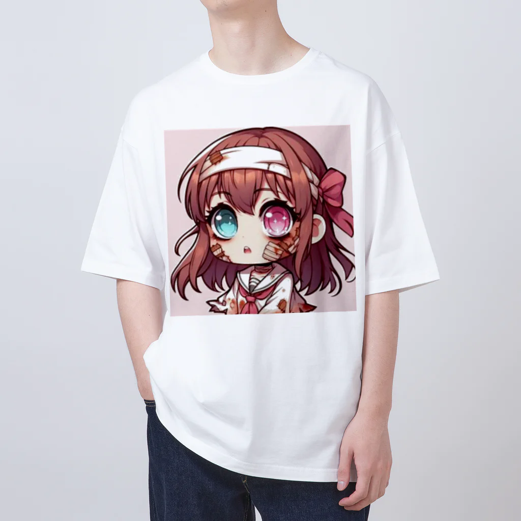 saitou1x4のホラー　ゾンビ１１ Oversized T-Shirt