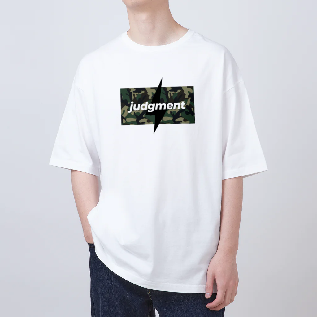 judgment produceの【judgment produce】judgment迷彩（緑） Oversized T-Shirt