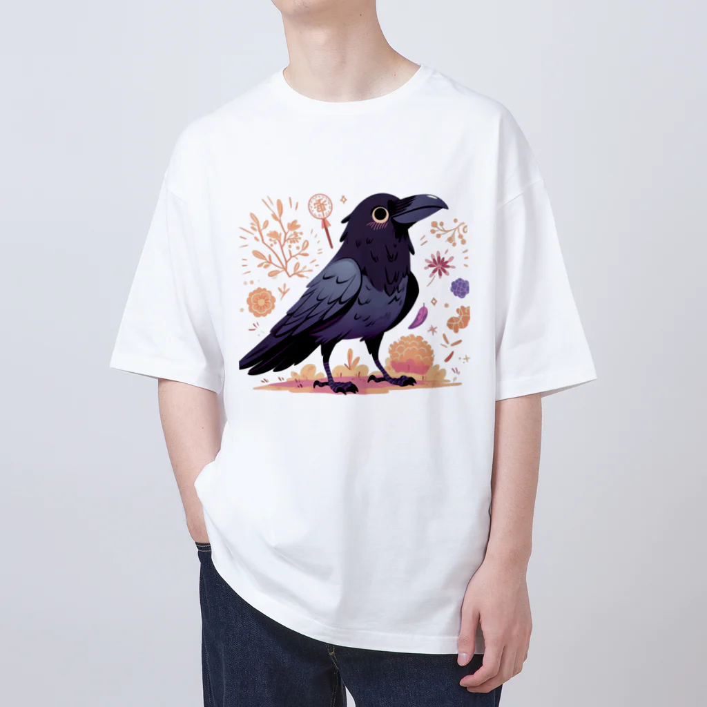 yos-1292583のクロウ　したくない Oversized T-Shirt