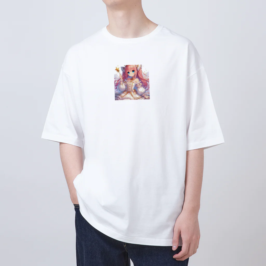 ryu_fashionの【可愛い】美少女魔法使い3 Oversized T-Shirt