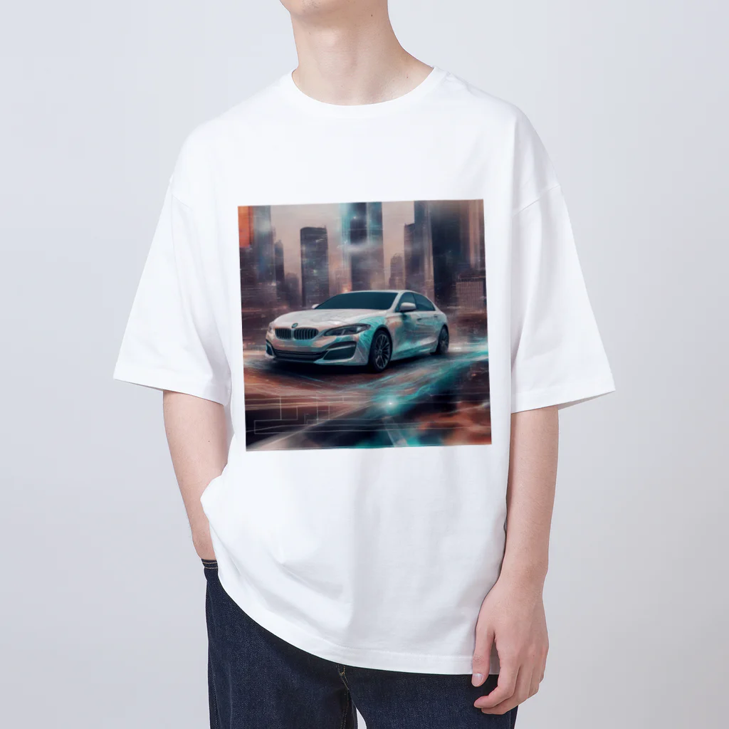 未来工房のAugmented Car Vision Oversized T-Shirt