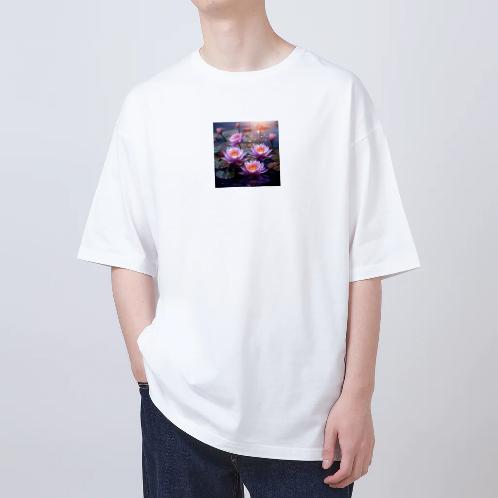 AQUAMETAVERSEの睡蓮　なでしこ1478 Oversized T-Shirt