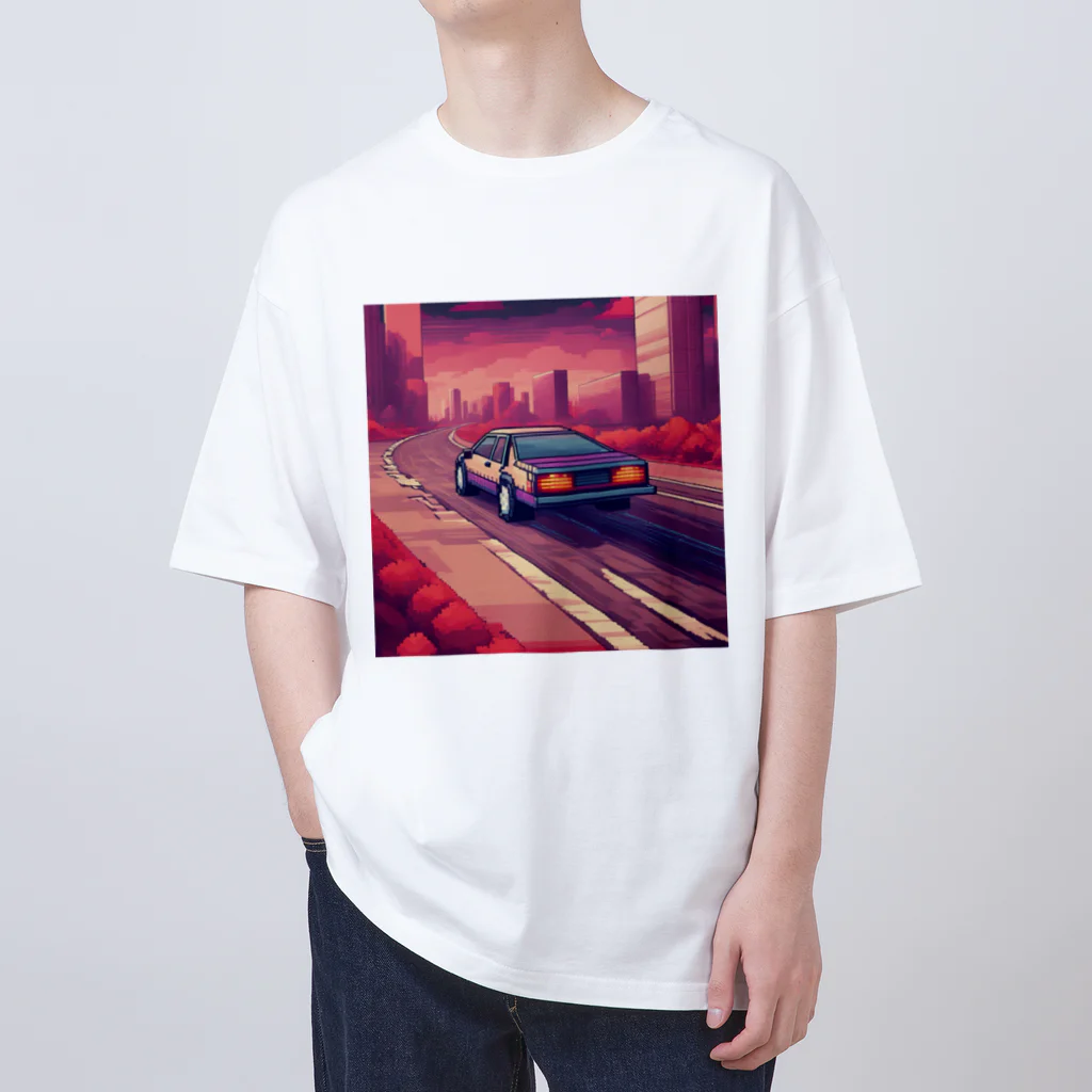 未来工房の8-bit オーバーサイズTシャツ