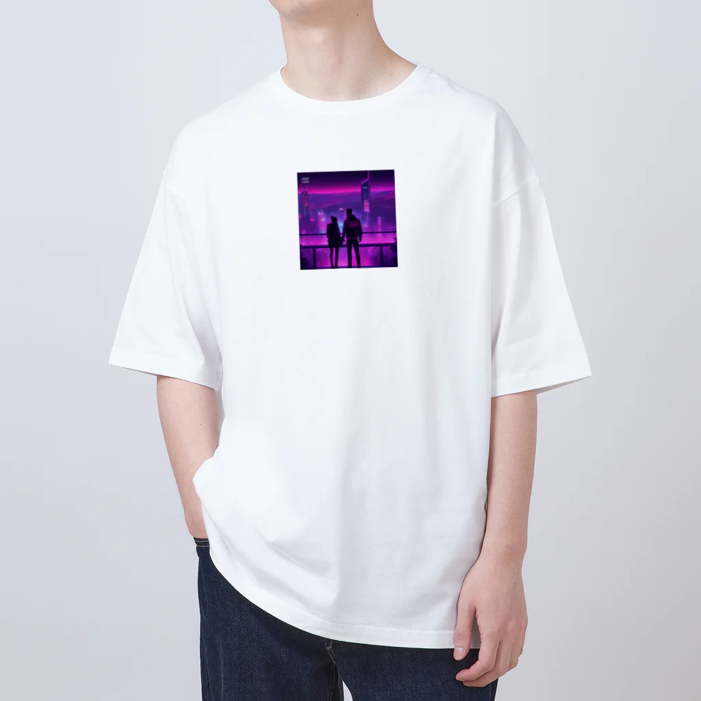 kichamanの夜景デート Oversized T-Shirt