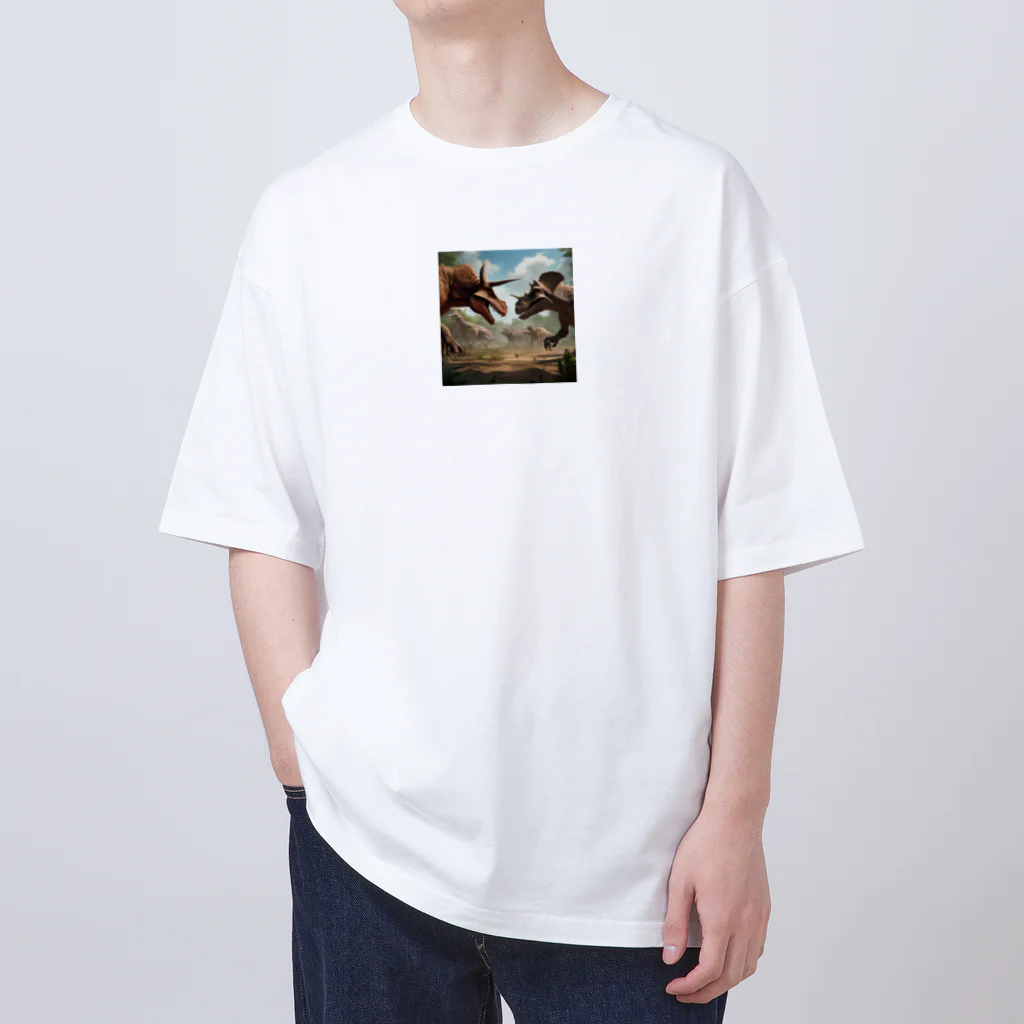 てぃっちゃんの恐竜　 Oversized T-Shirt