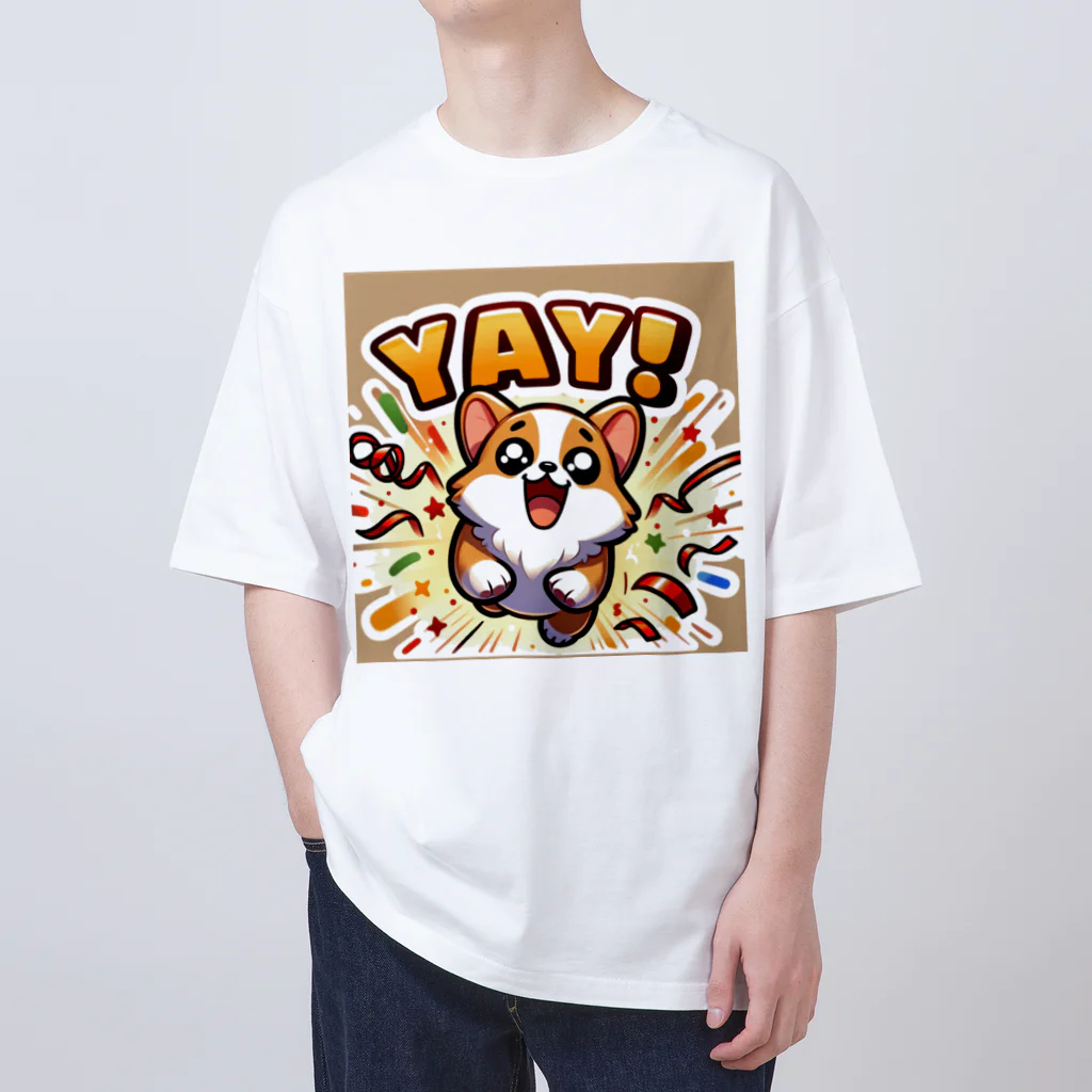 keikei5の超キュートな柴犬 Oversized T-Shirt