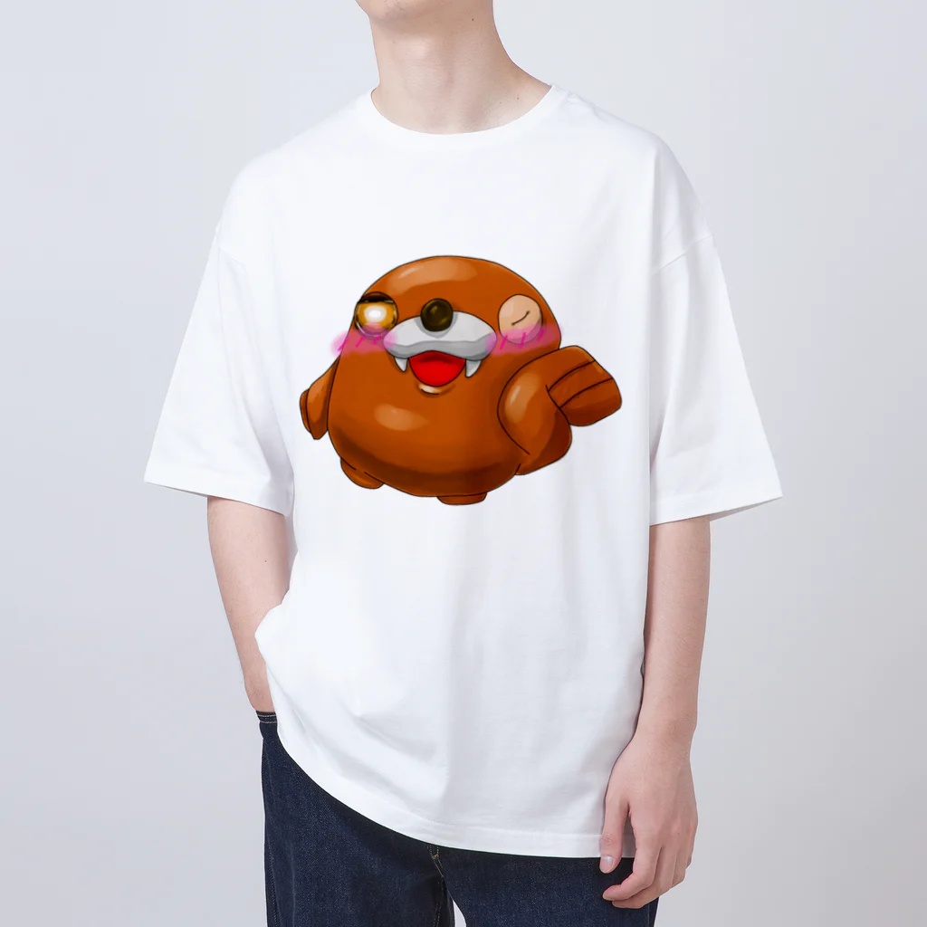 岩太郎の飛び出す岩太郎 Oversized T-Shirt