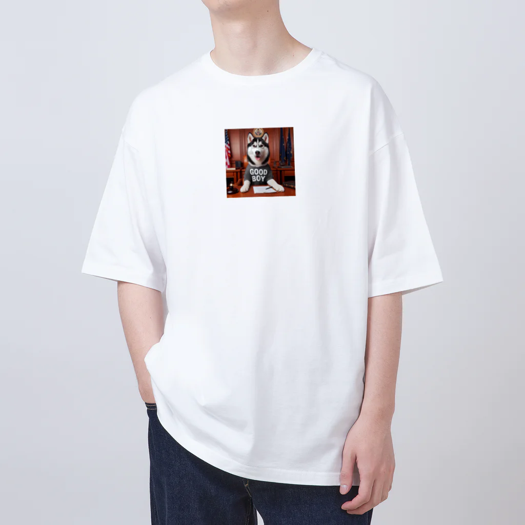 qloのGOOD BOY大統領 Oversized T-Shirt