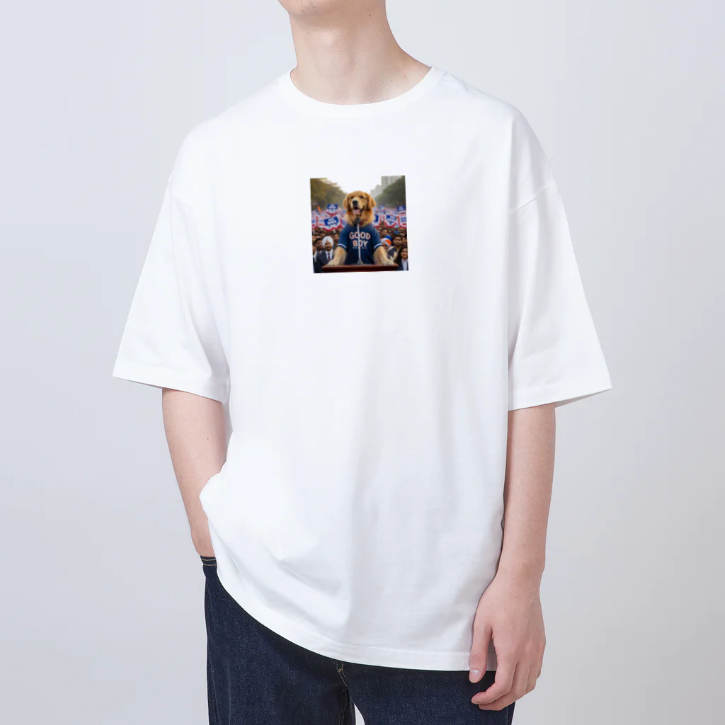 qloの大統領を目指すGOOD BOY Oversized T-Shirt