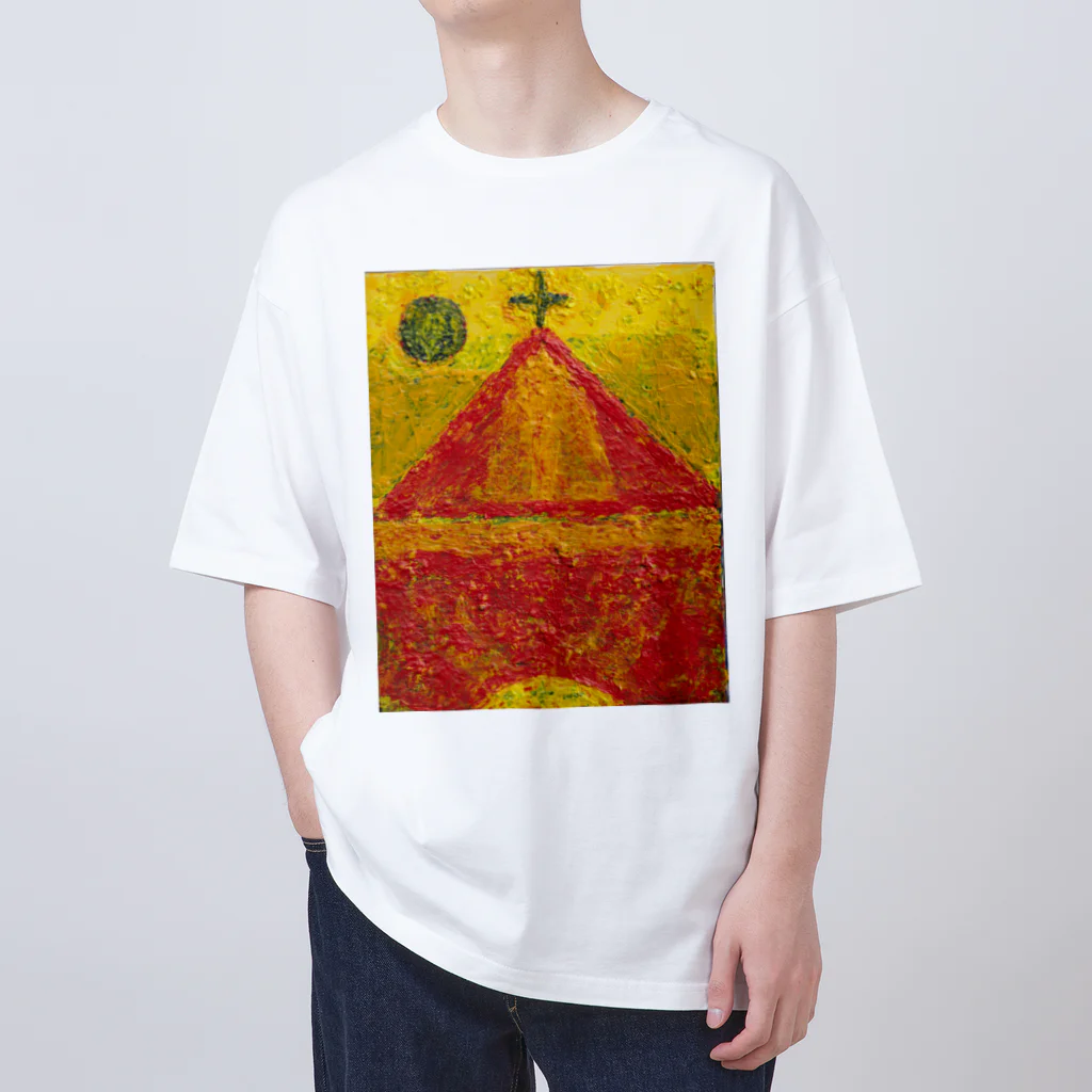 miyazaki_shinichiの平和への祈り オーバーサイズTシャツ
