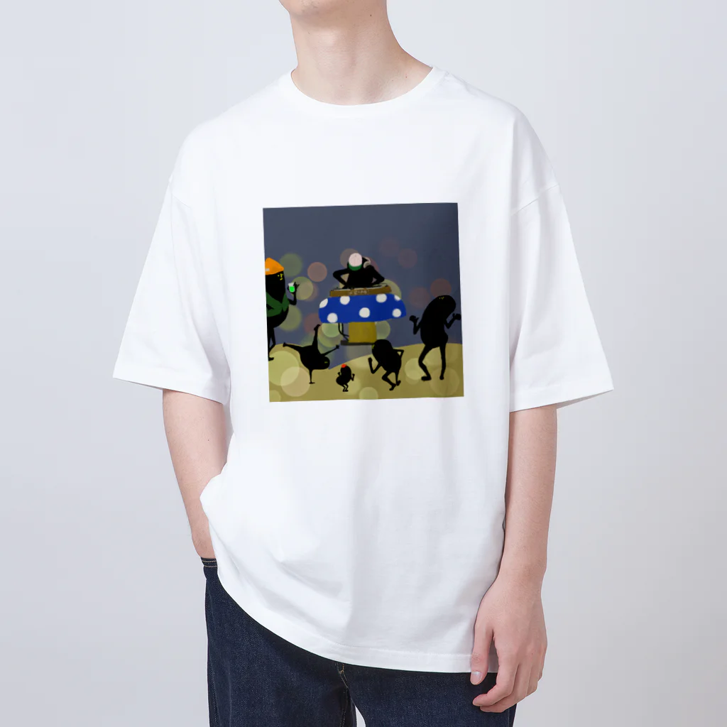 もじゃの店のダンスもじゃ Oversized T-Shirt