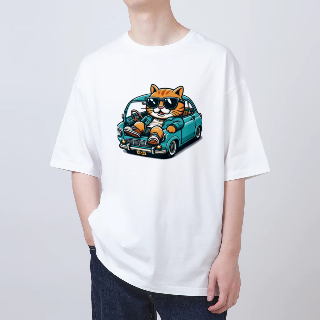 Kstyle44のデフォ猫グッズ オーバーサイズTシャツ