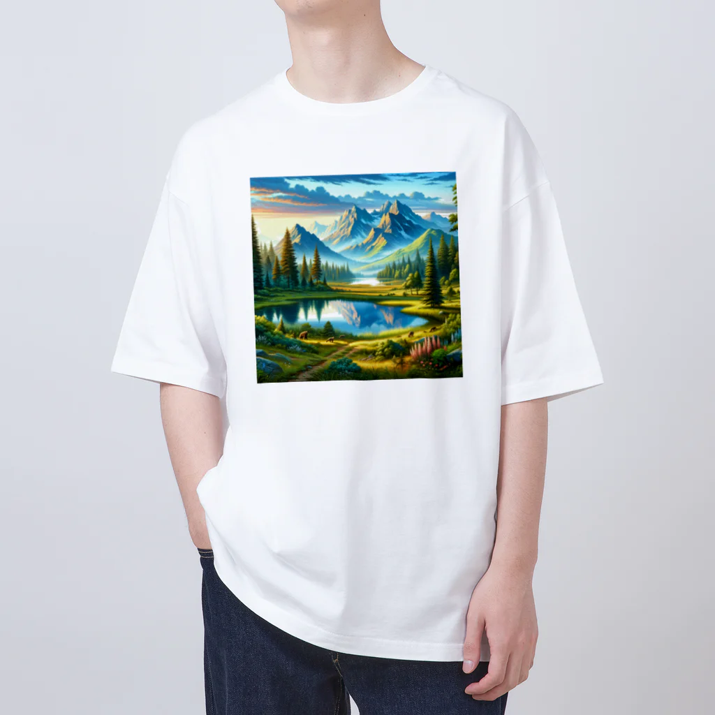 すずらん24の大自然の恵み　 Oversized T-Shirt