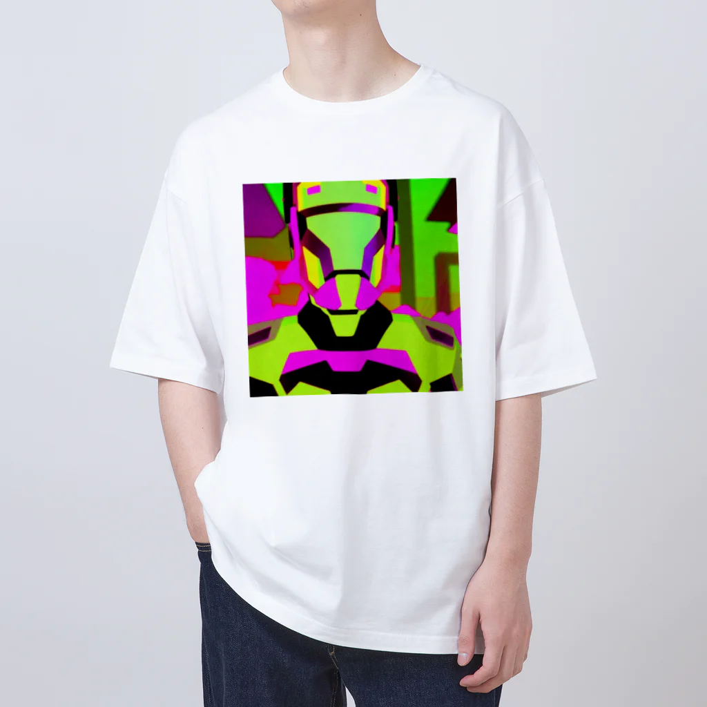 cyborg_dot_comのエナジードリンク好き男 Oversized T-Shirt