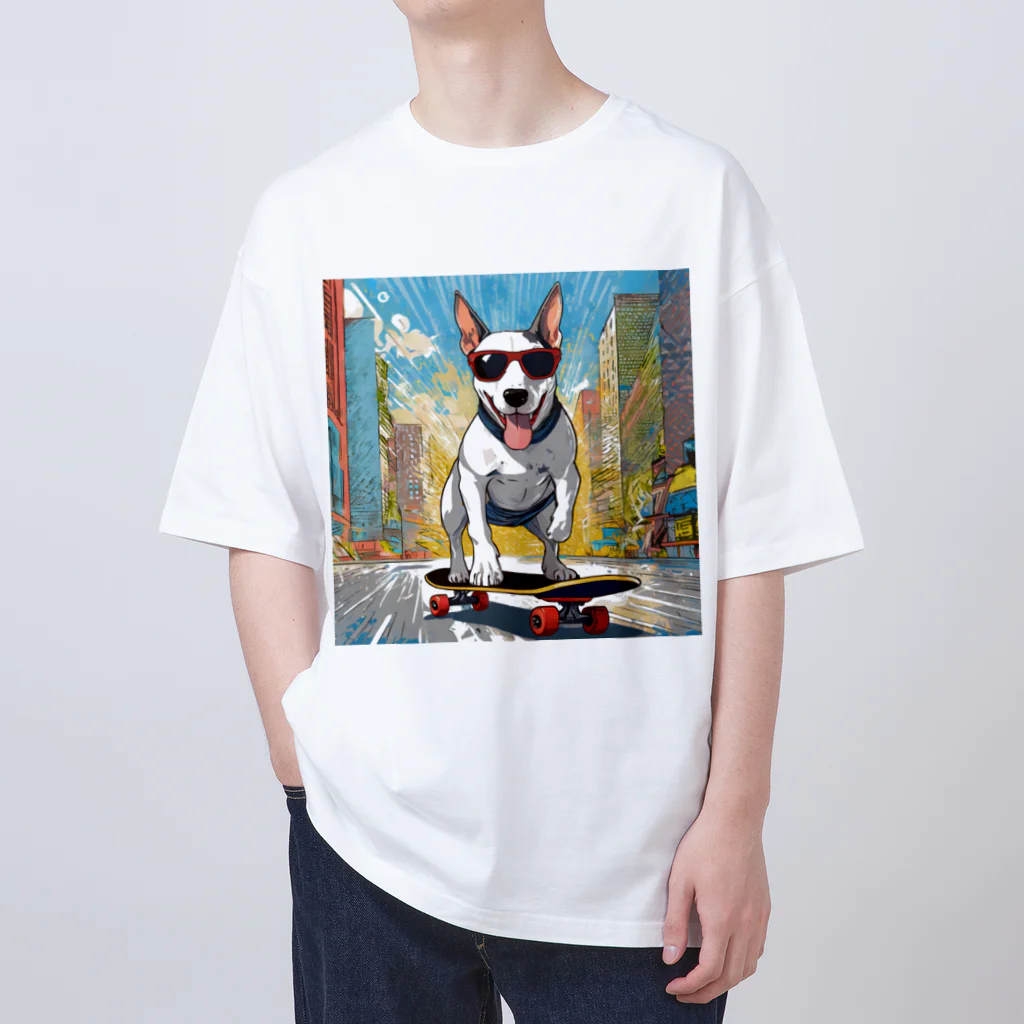 Bull Terrier Paradeの🛹スケーターヴィンセント オーバーサイズTシャツ