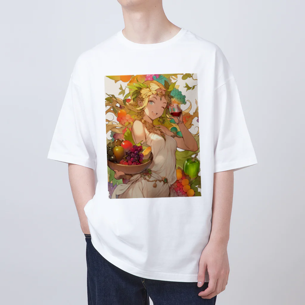 AQUAMETAVERSEの果実の少女　なでしこ1478 Oversized T-Shirt