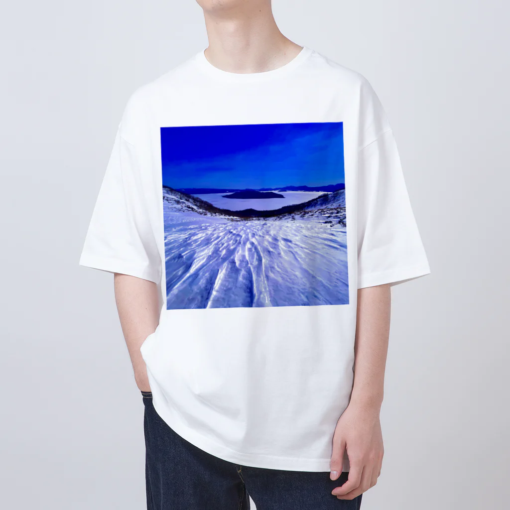 Designer-ryoの屈斜路湖 オーバーサイズTシャツ