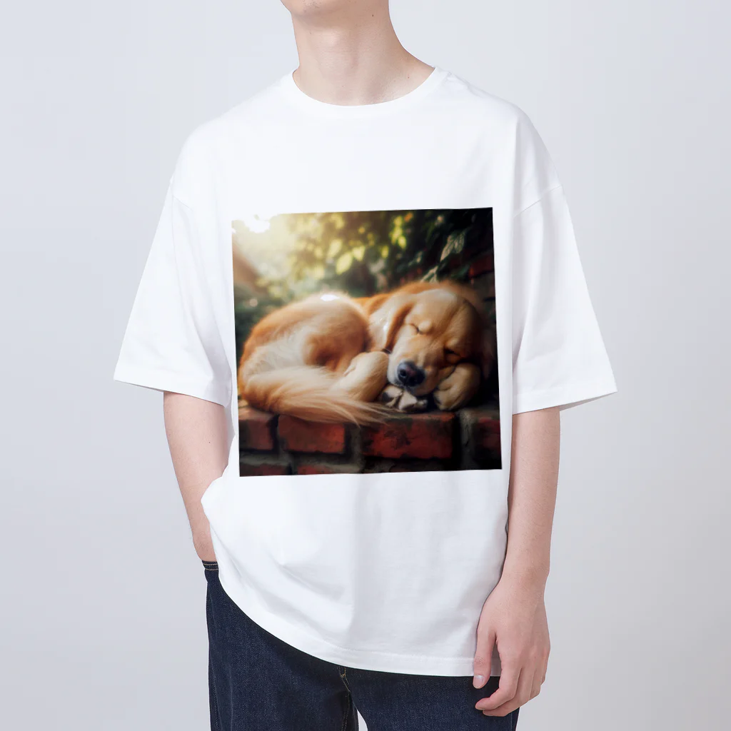 Ykhsの犬がぐっすり眠っている姿、超キュート！🐶💤 Oversized T-Shirt