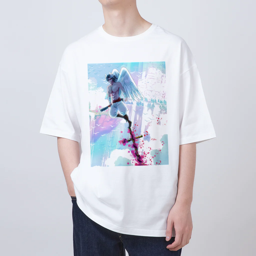 うずなか　しいの天使のカバネルくん　Cabanel of Angels Oversized T-Shirt