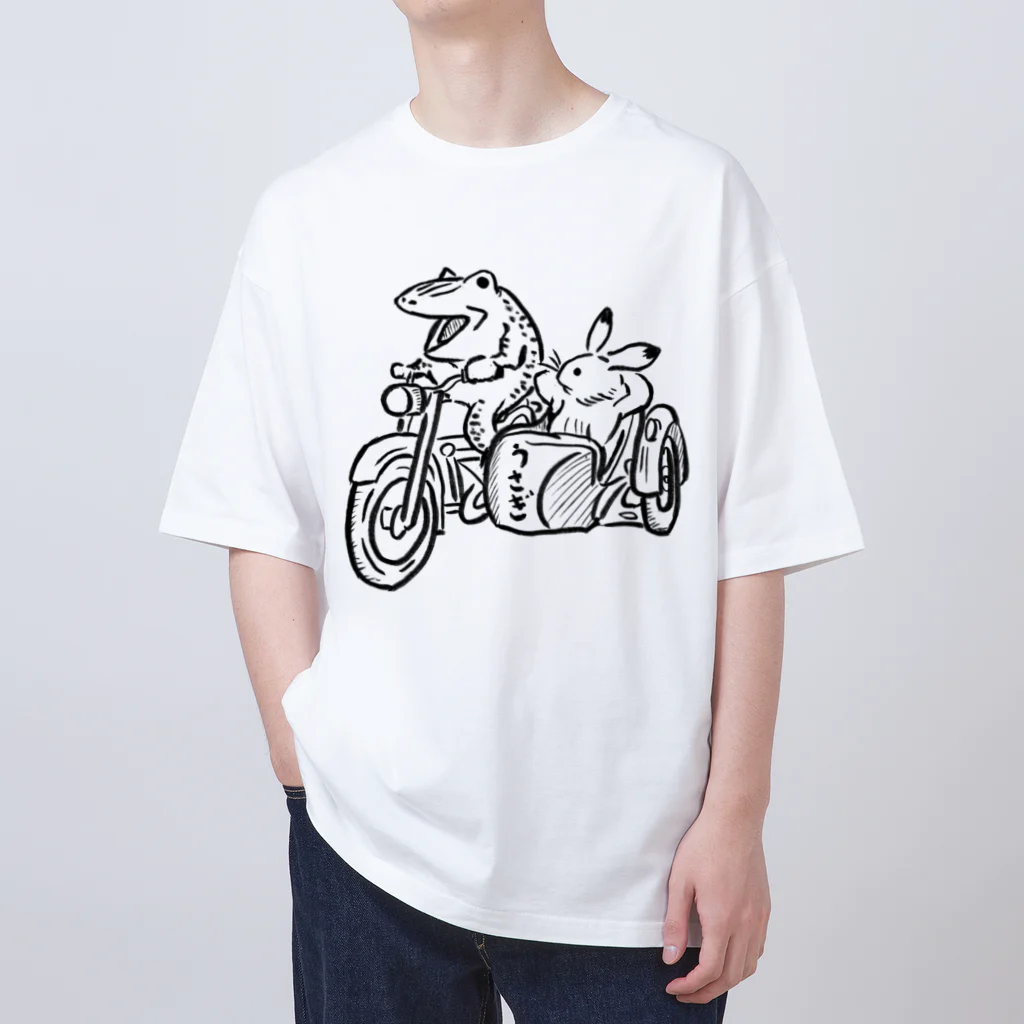 fujinosukeのバイク オーバーサイズTシャツ