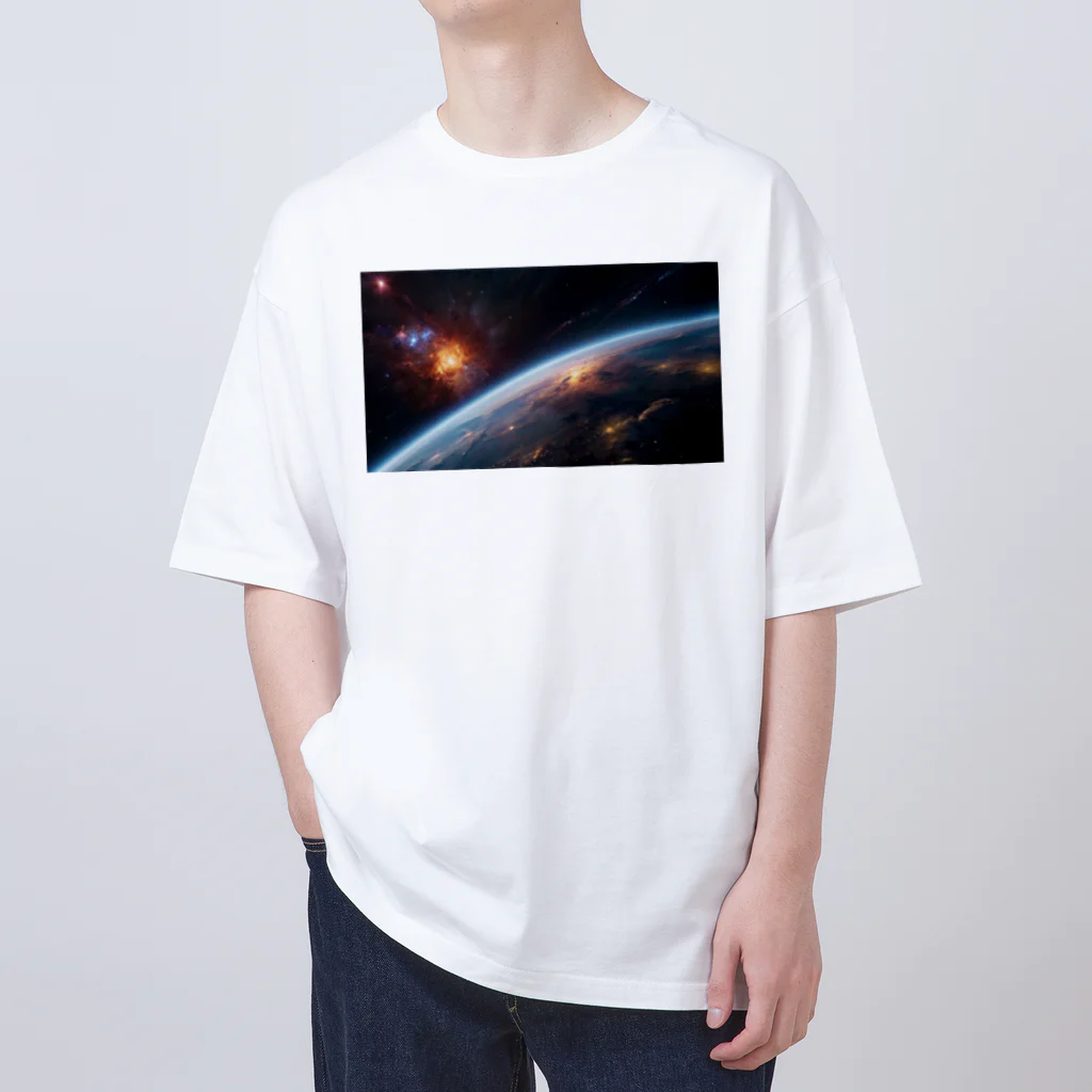 宇宙エネルギーガイドのthe Universe オーバーサイズTシャツ