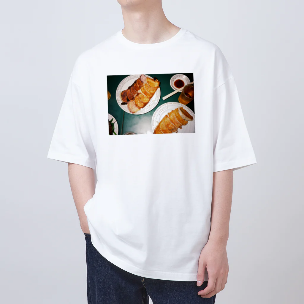 nyanyacoの愛してやまない餃子 オーバーサイズTシャツ