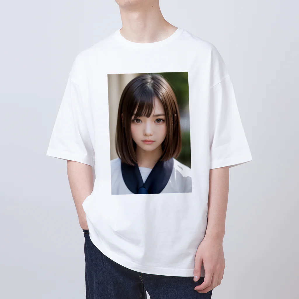 アニメイトのAI美女collection Oversized T-Shirt