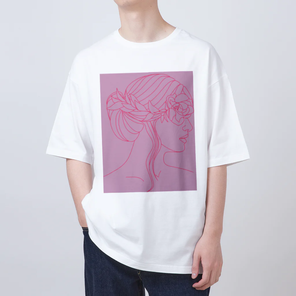 Ramen-Geniusのグリーン.ガーデン Oversized T-Shirt