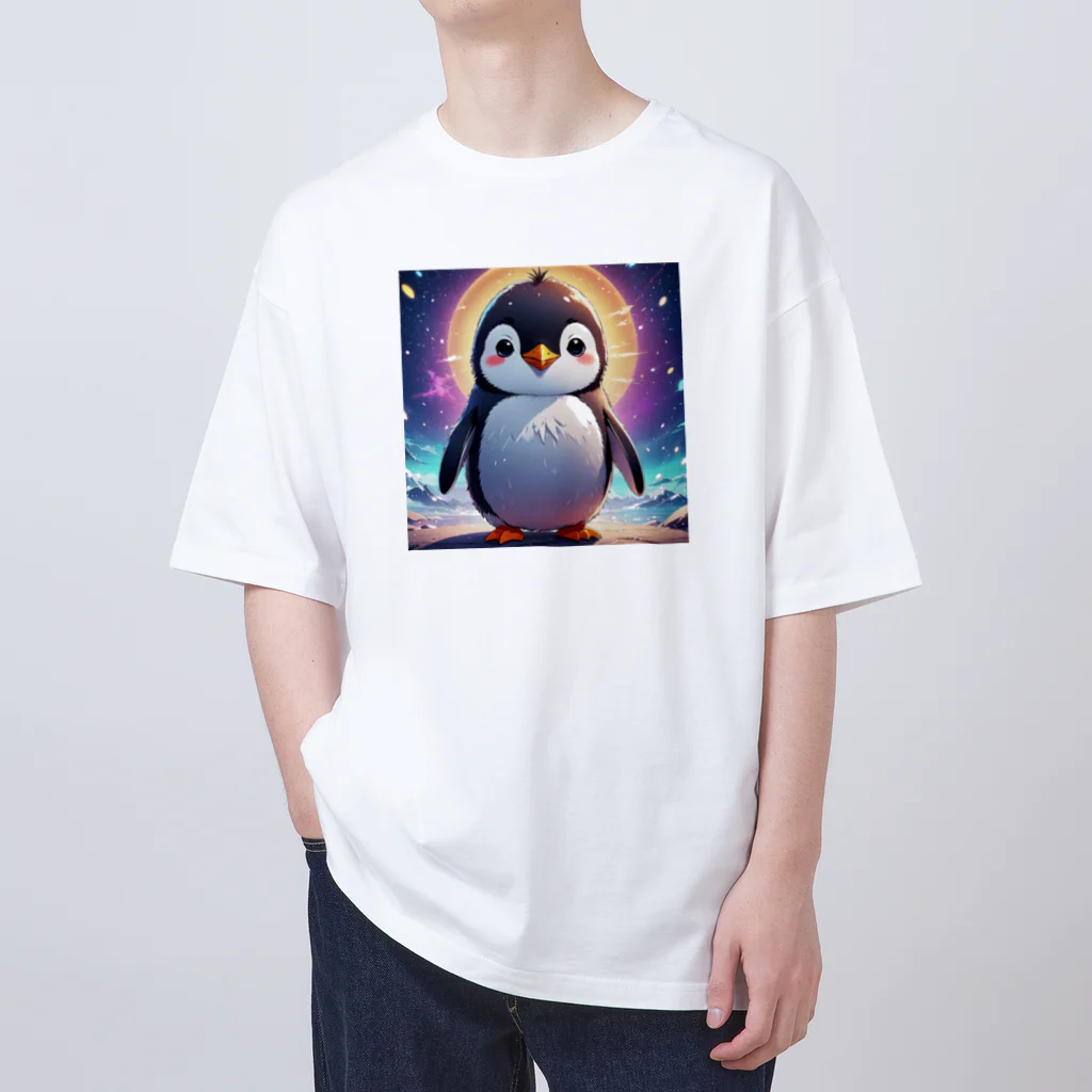 A－spphireのキュートペンギン オーバーサイズTシャツ