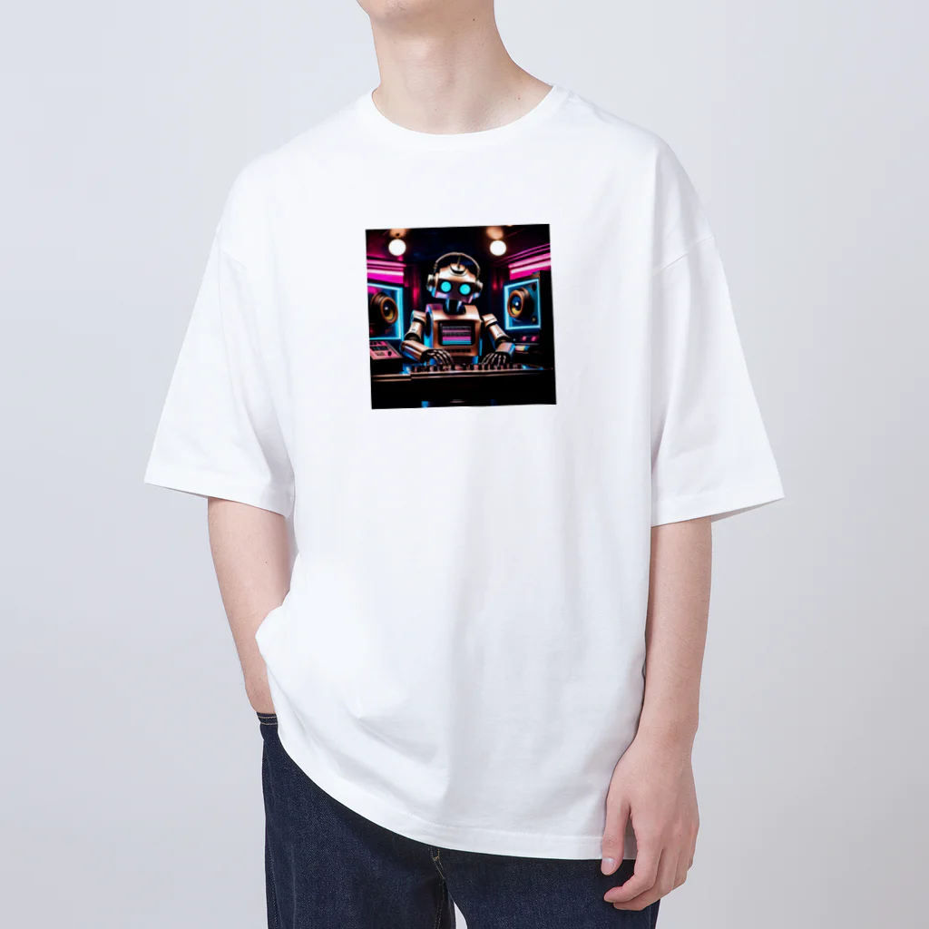 パワドラのDJロボット1 Oversized T-Shirt