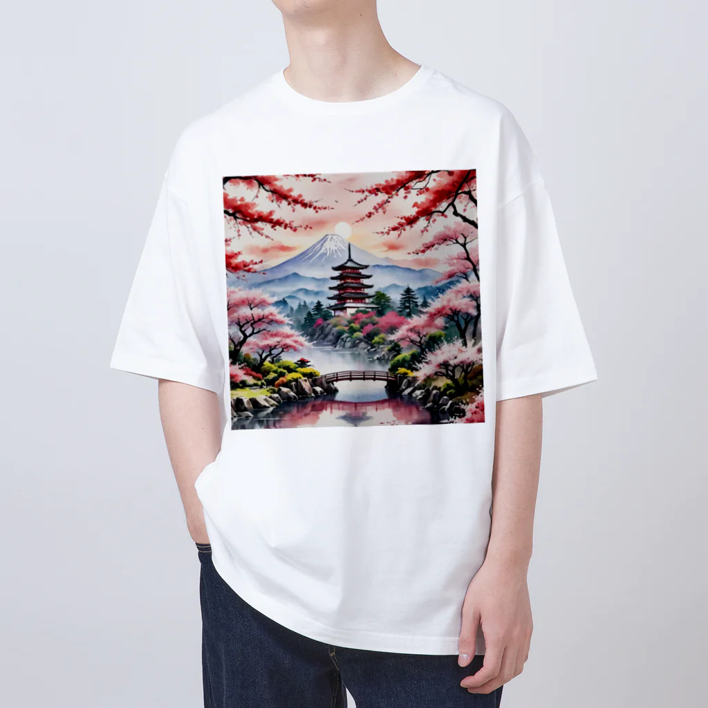 m-mike007の日本の風景 Oversized T-Shirt