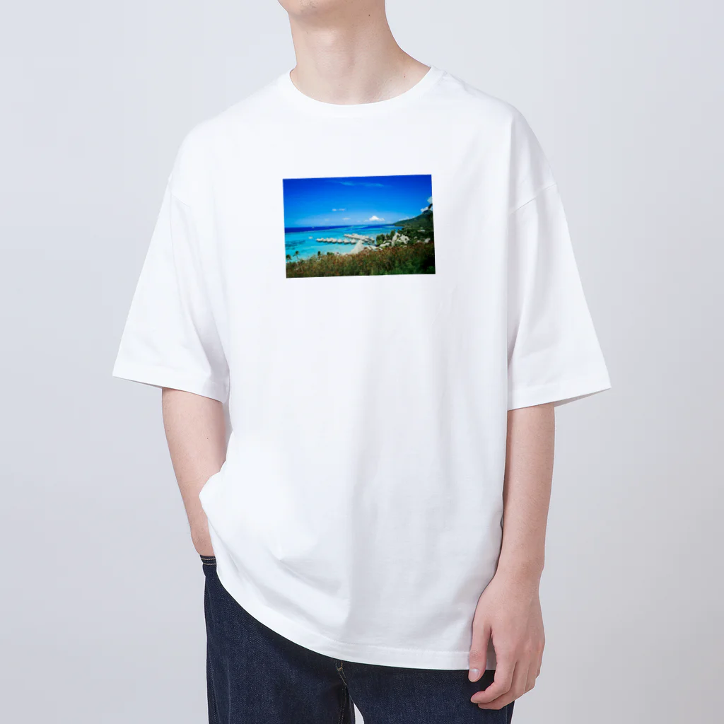 まほろばのハワイの風景 オーバーサイズTシャツ