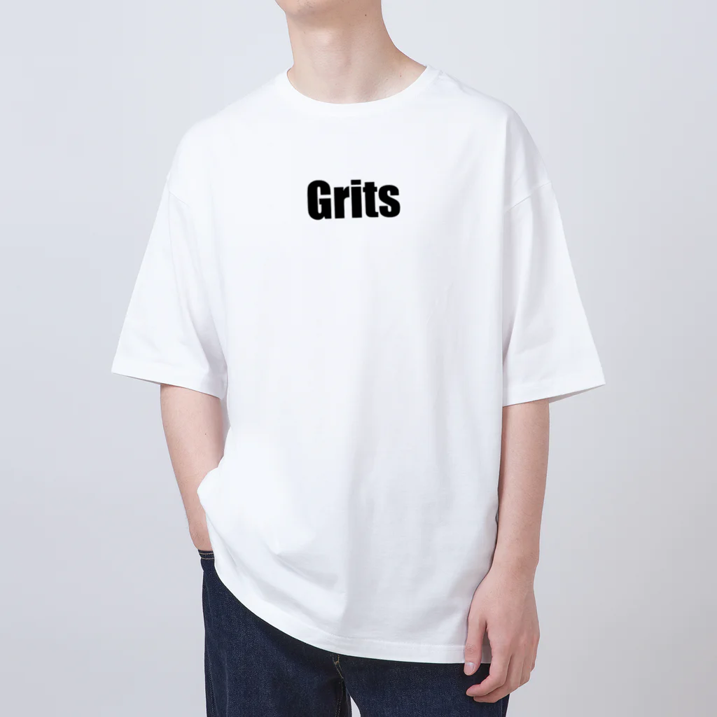 GritsのGrits （宇宙）バックプリント Oversized T-Shirt