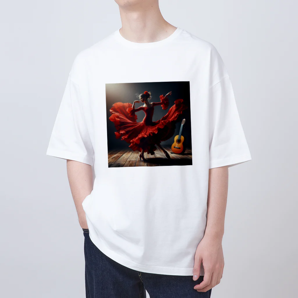 age3mのDancing of Love オーバーサイズTシャツ