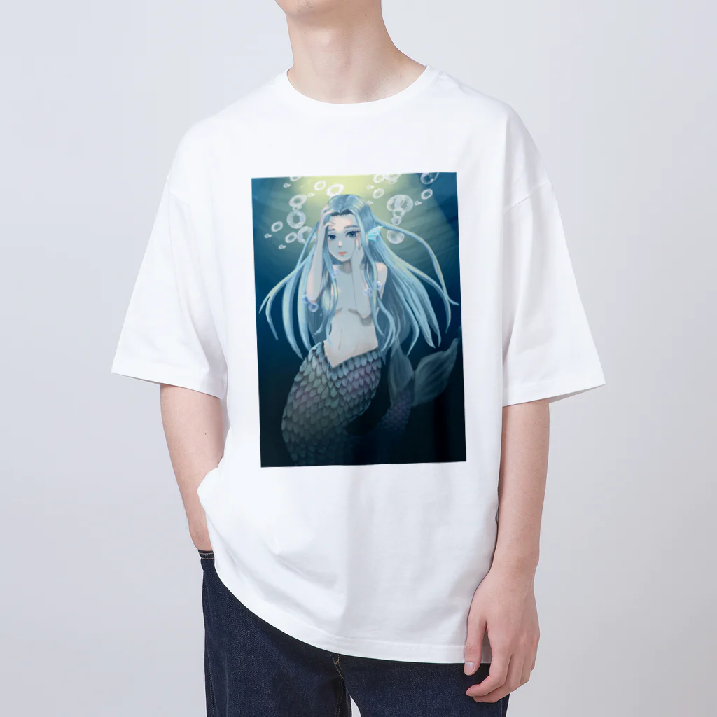 nemu_rtakugakiminの人魚 Oversized T-Shirt