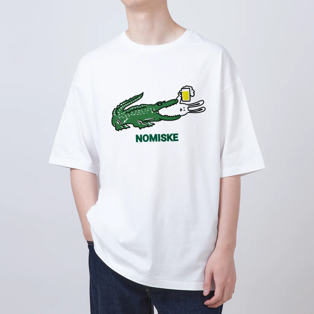 ヒロシオーバーダイブのNOMISKE（飲み助） Oversized T-Shirt