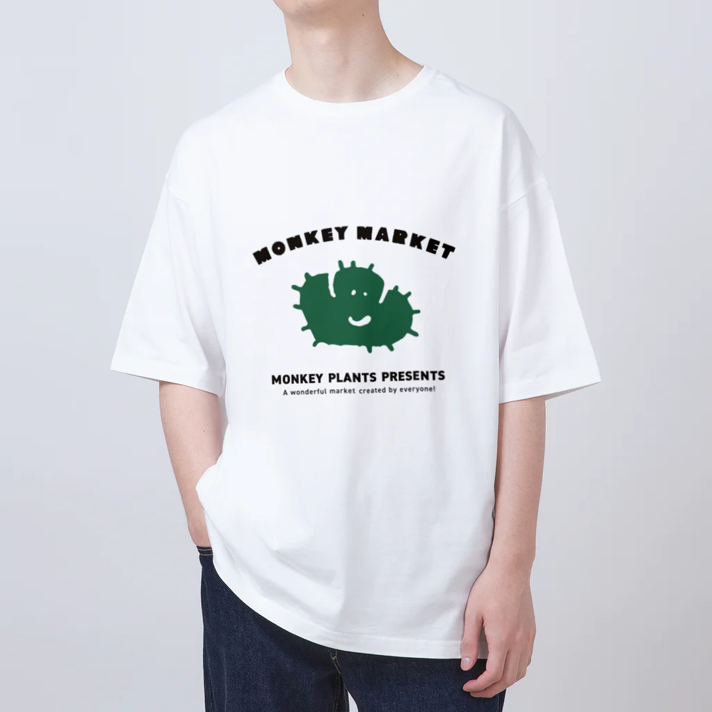 monkey plantsのサボテンモンキー オーバーサイズTシャツ