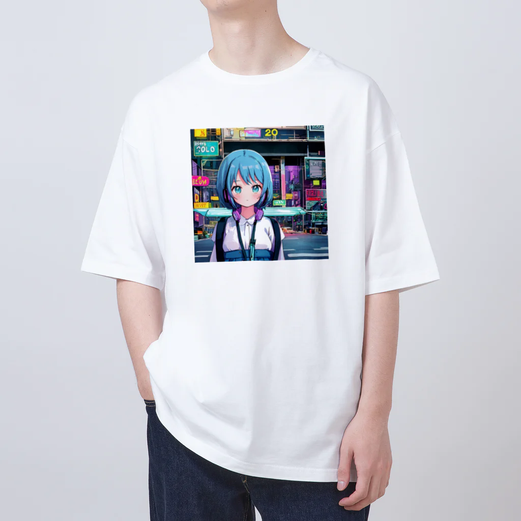 kotoha416 Music OFFICIAL GOODSのAozuki│アオヅキ Oversized T-Shirt