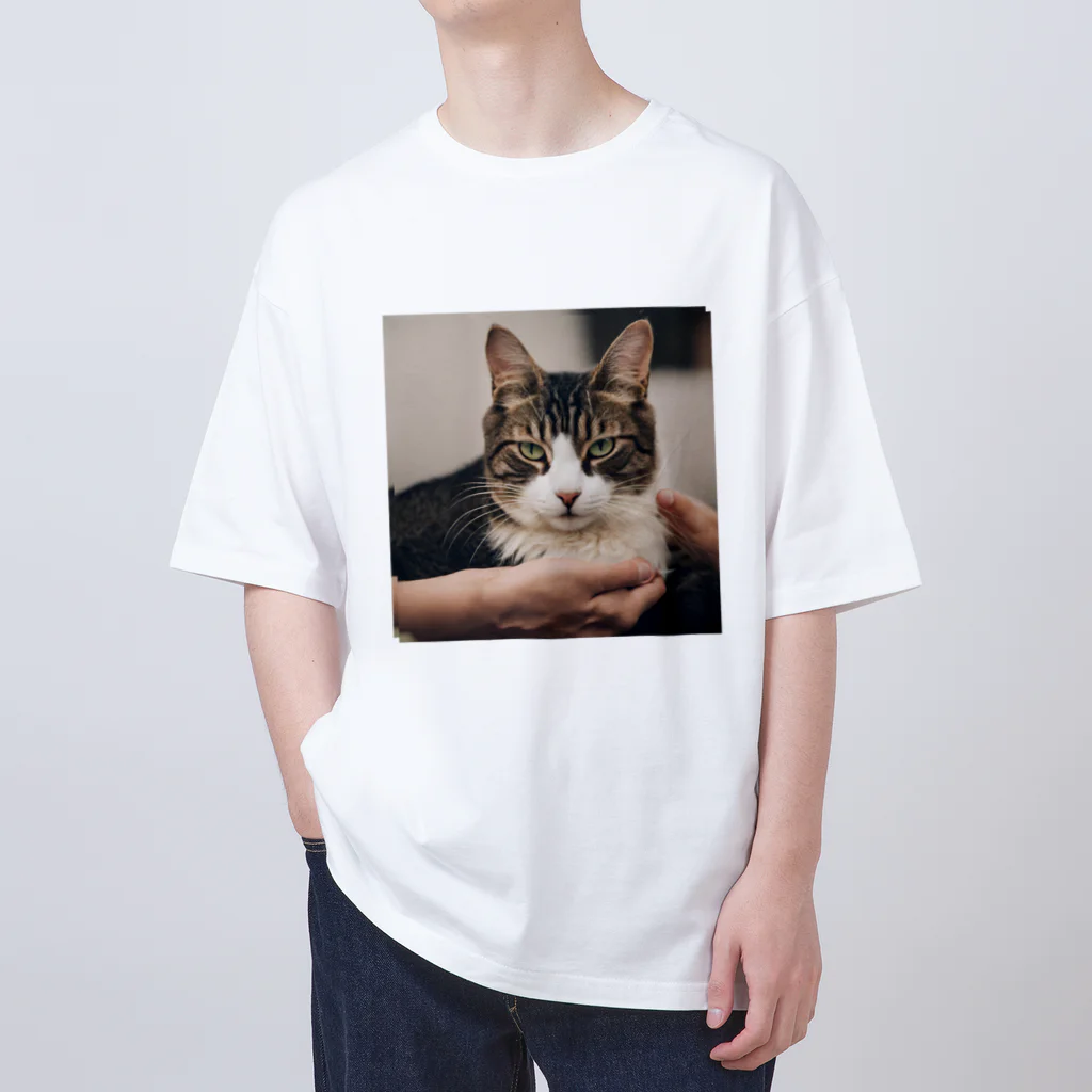 猫ちゃんとベタちゃん♪の癒しの猫グッズ♪ オーバーサイズTシャツ