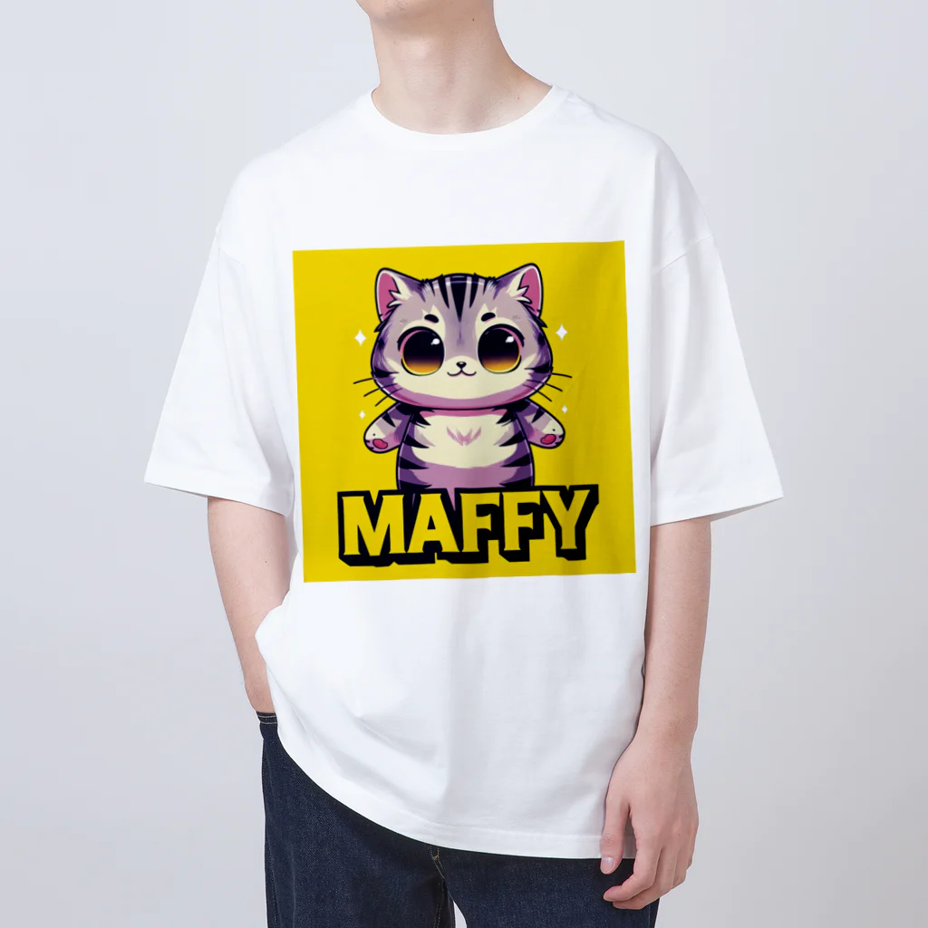 Maffy’s-shopのアメショのまふぃーくん Oversized T-Shirt