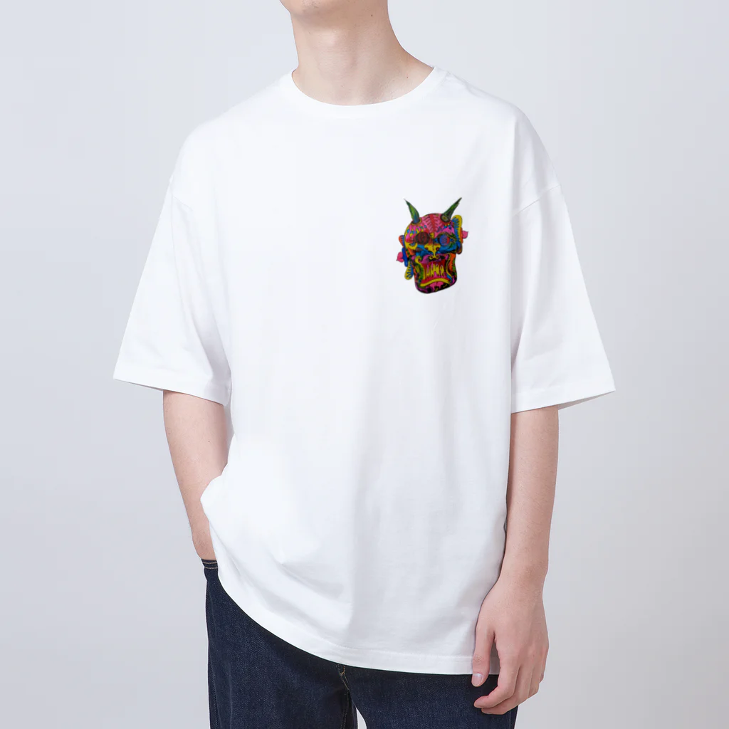 kero-spider　のＯｎｉ オーバーサイズTシャツ