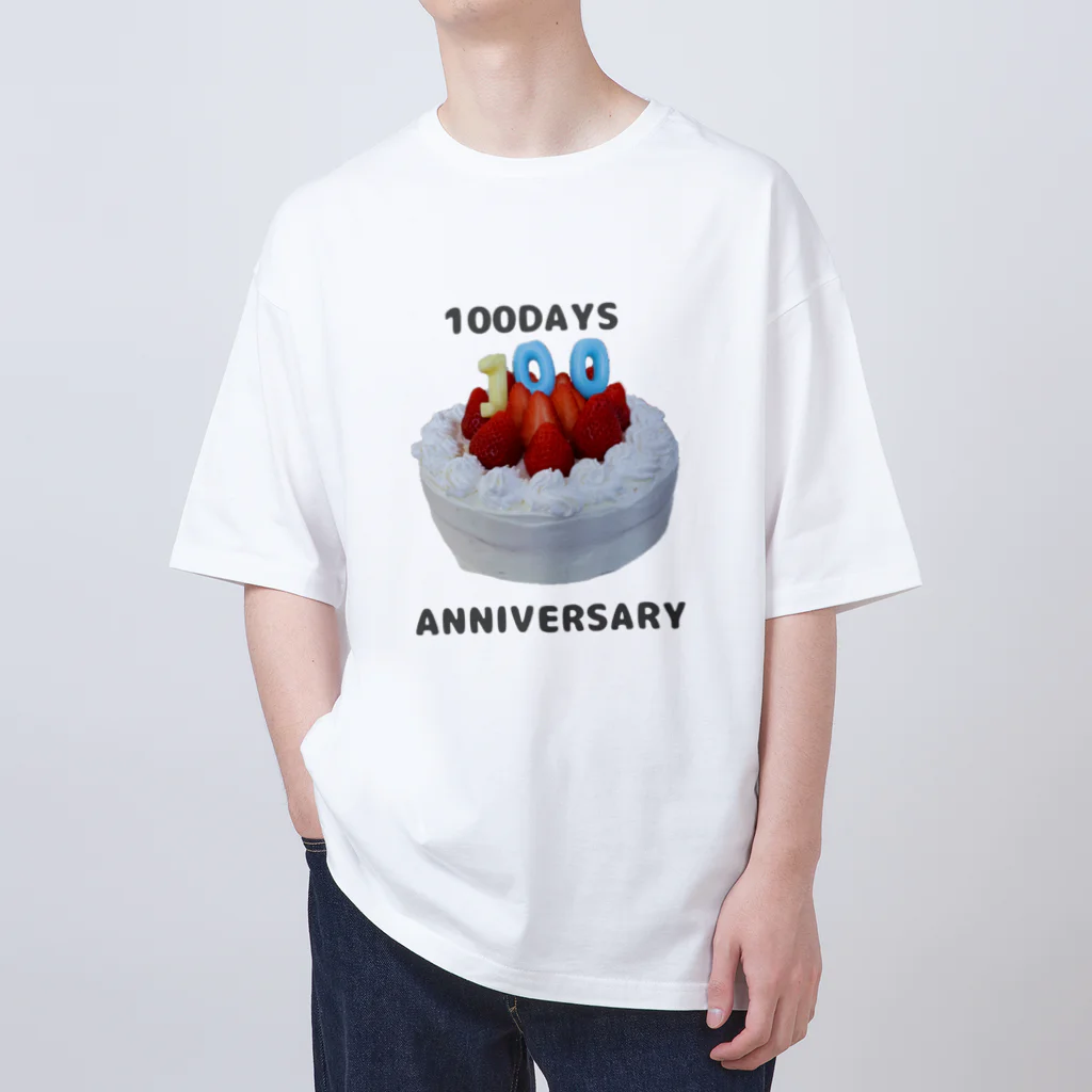 zo_shanの100日祝い オーバーサイズTシャツ