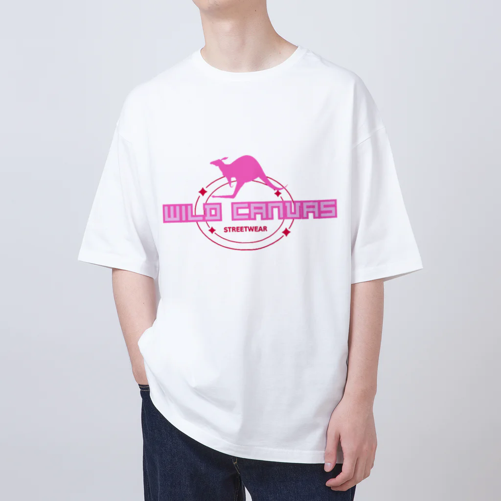 HorizonHuesのワイルドキャンバスラグーン Oversized T-Shirt