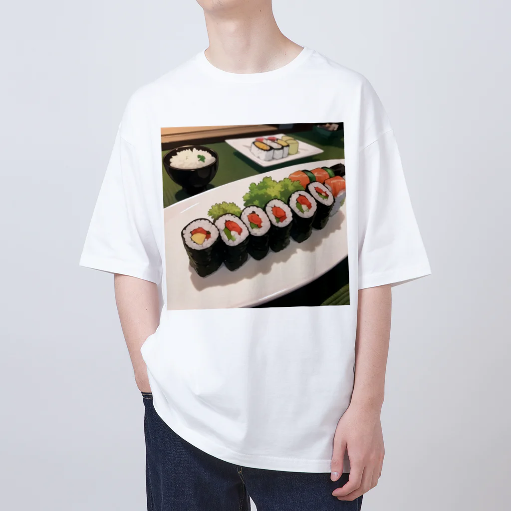 ヒサの巻き寿司 オーバーサイズTシャツ
