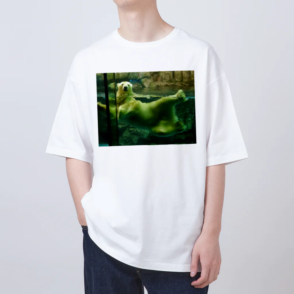 ヒサのシロクマ Oversized T-Shirt