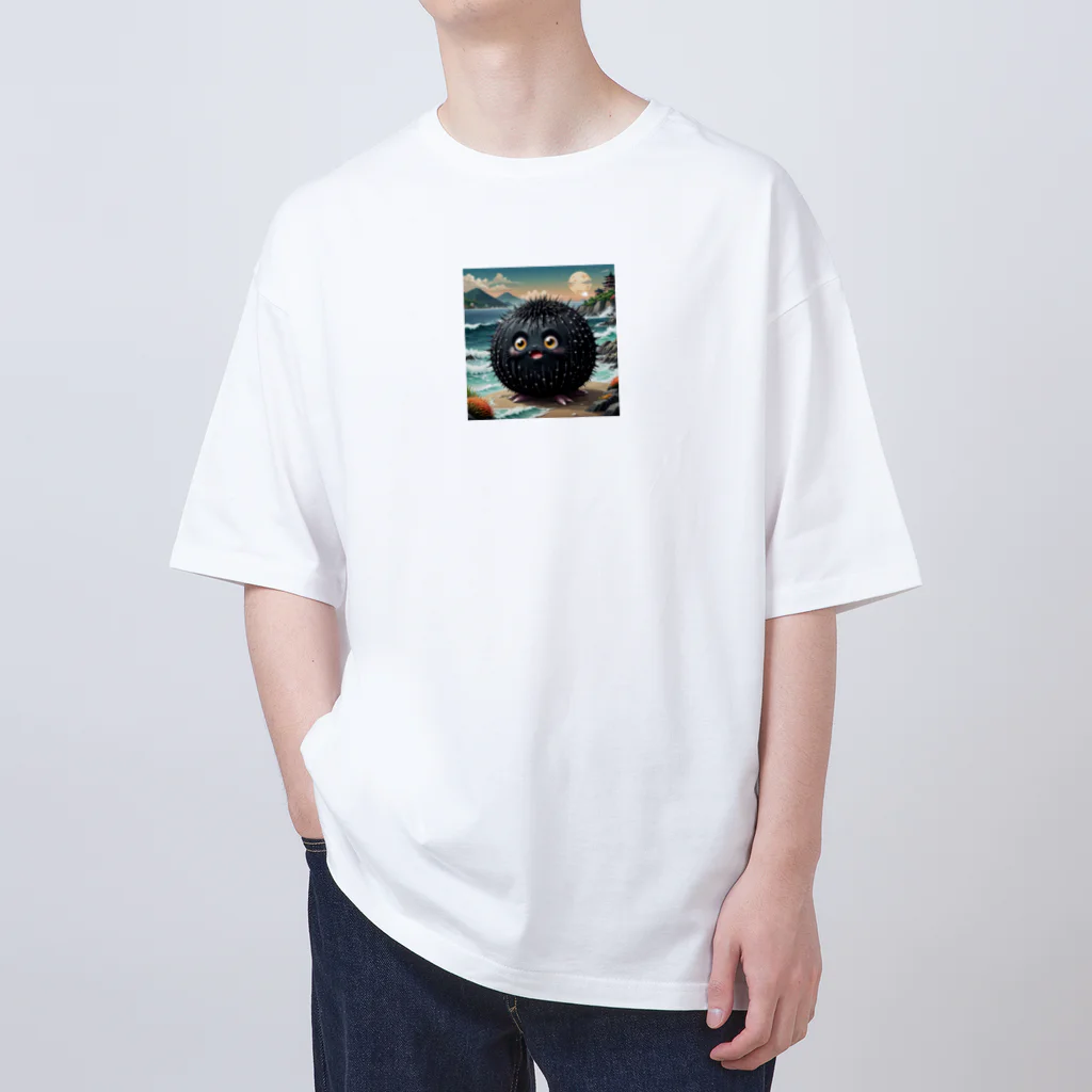 AI妖怪大図鑑のうに妖怪　バッフン Oversized T-Shirt