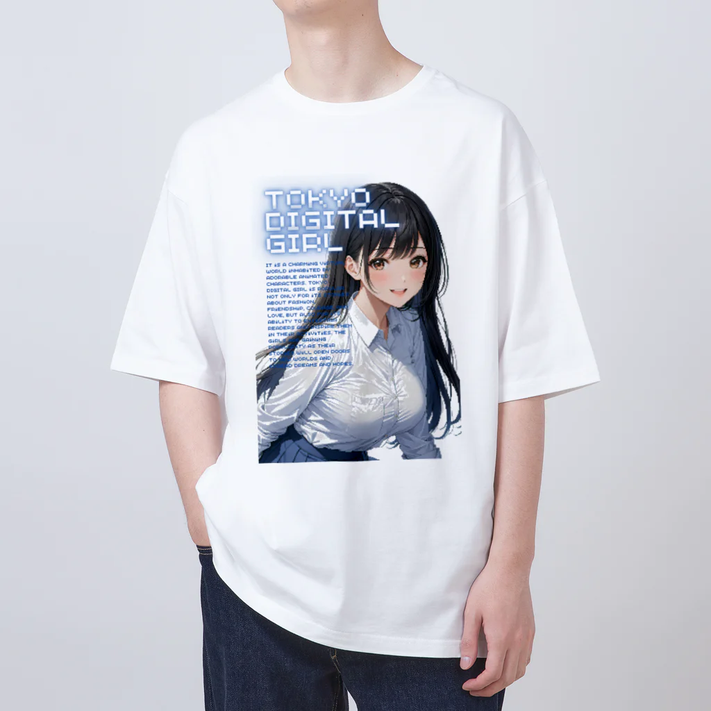 TOKYO DIGITAL GIRLのTOKYO DIGITAL GIRL 03 Oversized T-Shirt