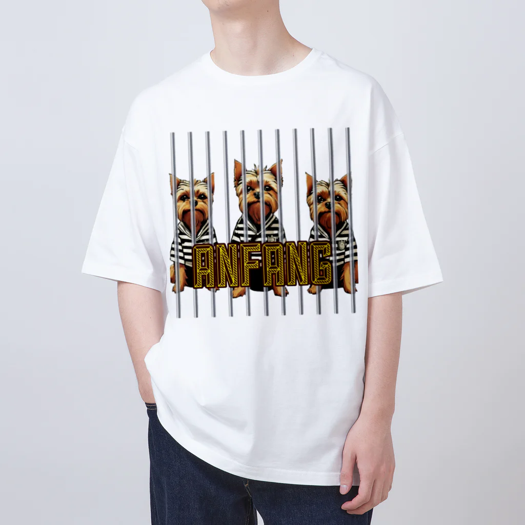 ANFANG のANFANG PRISON YORKIE Oversized T-Shirt