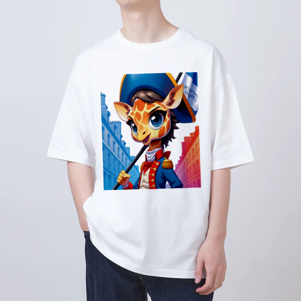 雑貨「キリン堂」のきりん４９ Oversized T-Shirt